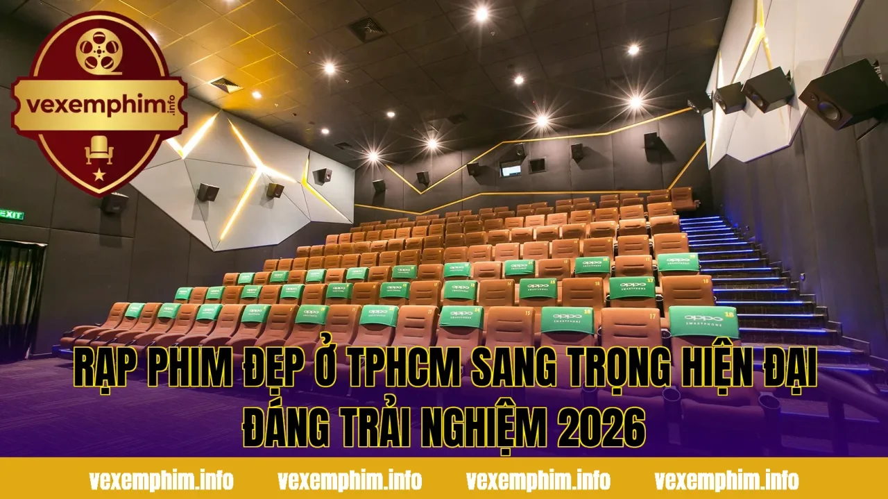 Rạp Phim Đẹp Ở TPHCM Sang Trọng Hiện Đại Đáng Trải Nghiệm 2026